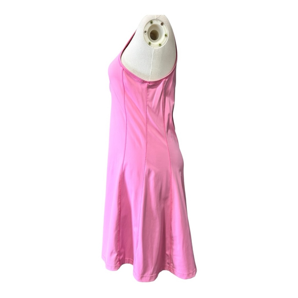 Addison Bay Pink Sleeveless Dress Size M Preppy Athleisure Resort Wear - Picture 5 of 8
